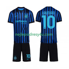 Fotbalový Dres Inter Milán Lautaro Martinez 10 Dětské Domácí 2025/26